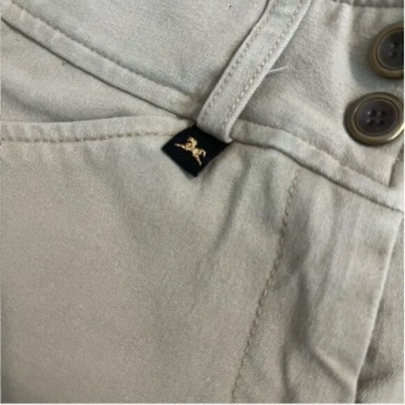 Kid's Sterling Equestrian Tan Horseback Riding Pants - Picture 5 of 7